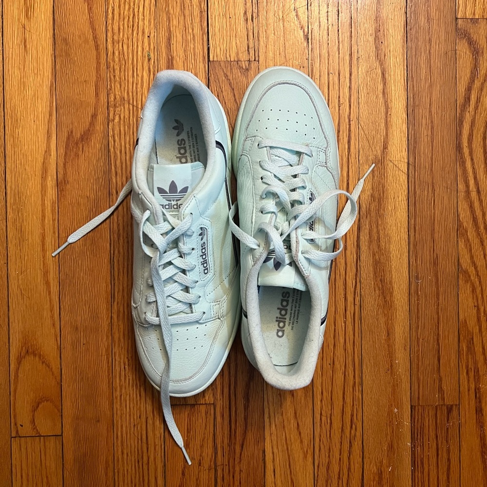 NWOT adidas mint green sneakers